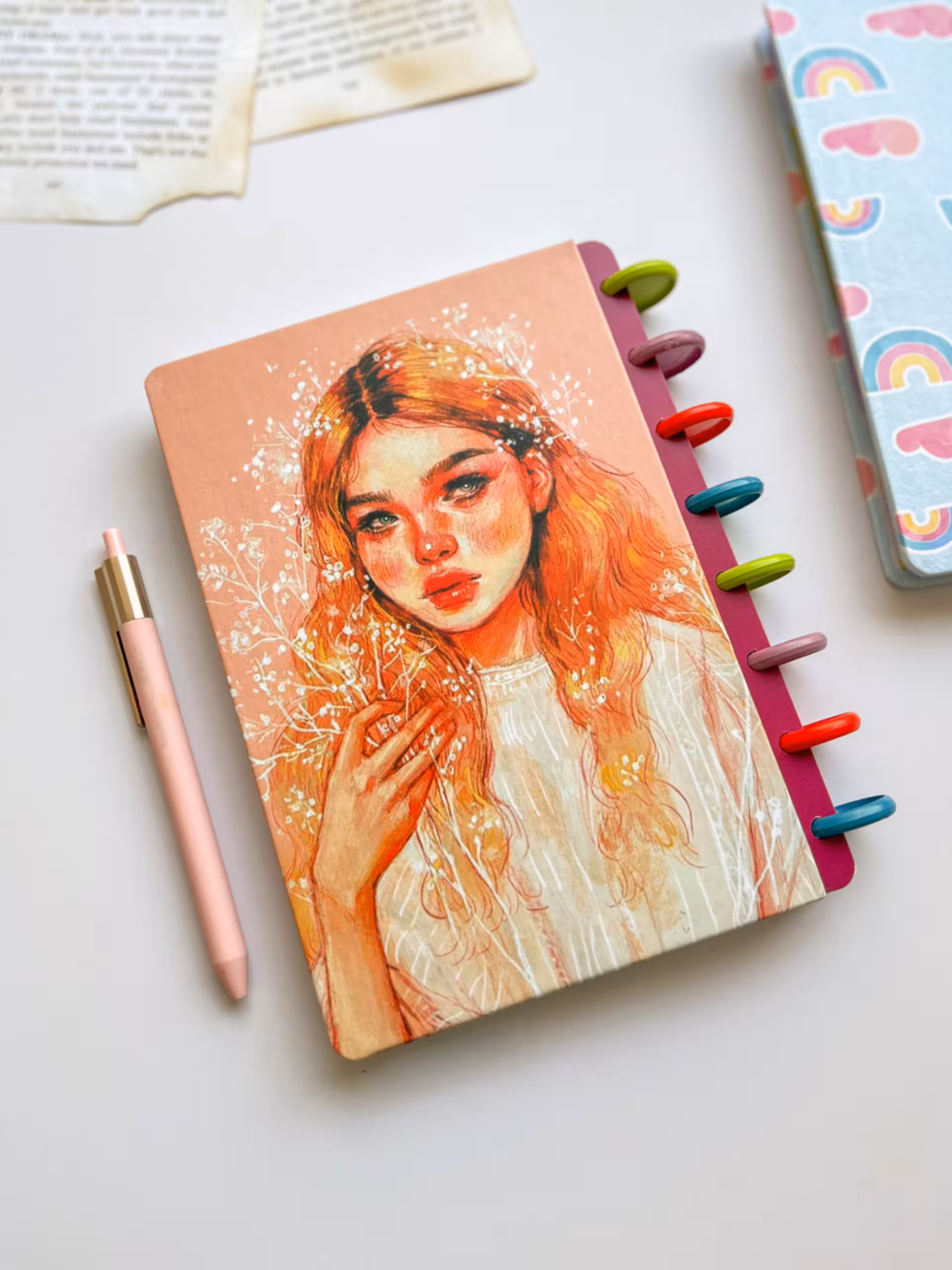 دفتر 100 برگ جلد سخت سویل