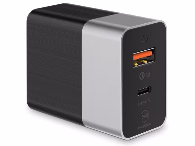 شارژر دیواری سریع دو پورت مک دودو Mcdodo CH-562 PD QC3.0 Charger
