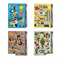 دفتر100برگ وزیری سیمی جلد سخت لانگو سری لونی تونزکدCH-920