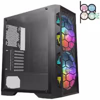 کیس کامپیوتر گیمینگ RAIDMAX مدل X616