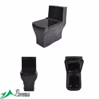 توالت فرنگی مروارید مدل کاتیا مشکی براق 0935198