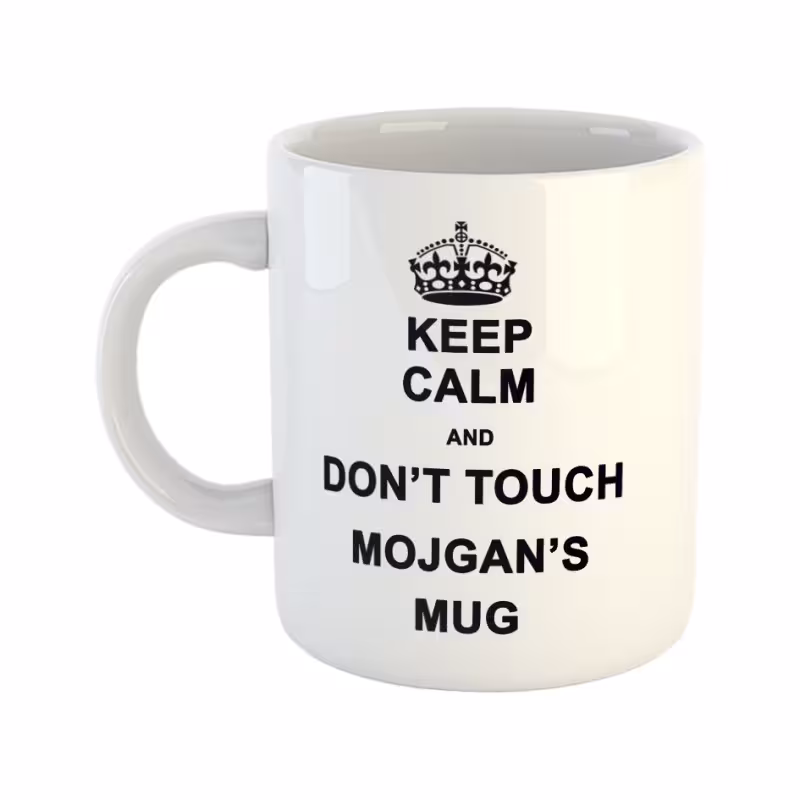 خرید ماگ-لیوان  Keep Calm  مژگان