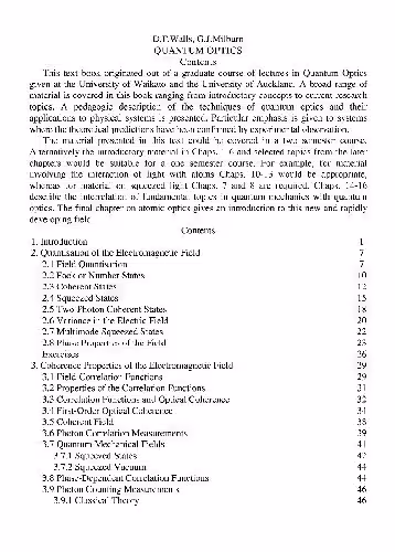 خرید و دانلود نسخه کامل کتاب Quantum Optics