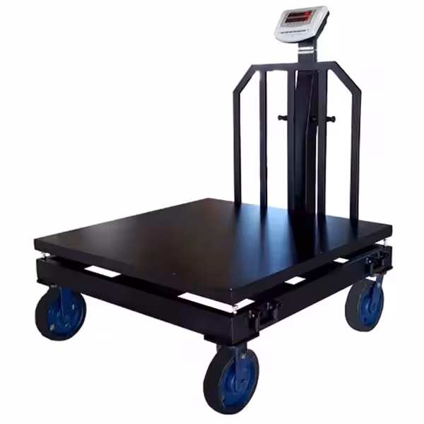 باسکول محک 1/5 تن با چرخ پاترولی