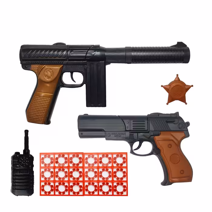 تفنگ بازی گلدن گان مدل 424 مجموعه 6 عددی