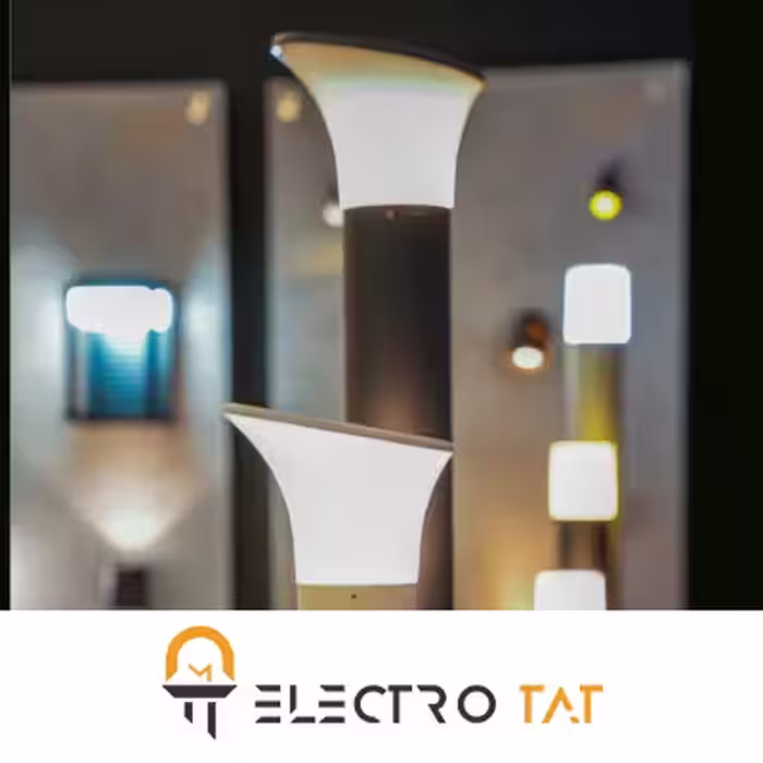 چراغ پارکی قارچی زمرد نور 80 سانتی متری