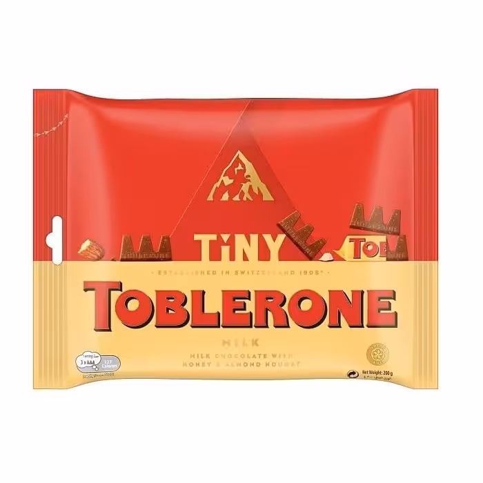 شکلات شیری تابلرون بسته 200 گرمی