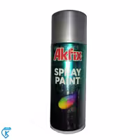 رنگ اسپری نقره‌ای صدفی RAL 9006 آکفیکس Akfix
