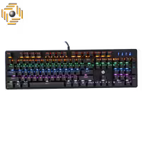 کیبورد مخصوص بازی مکانیکی اچپی مدل GK100F