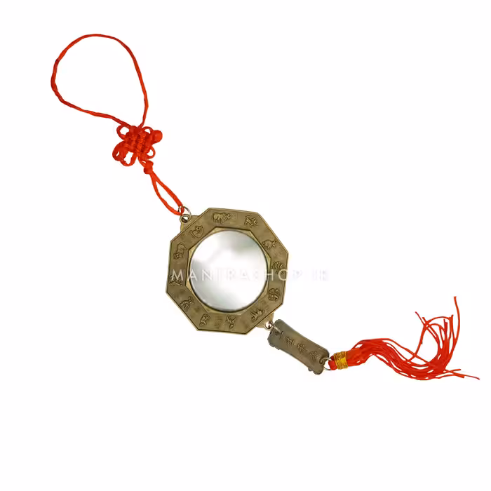 آینه فنگ شویی (آینه پاکوا) سایز کوچک قطر آینه 4 سانتیمتر کد 103