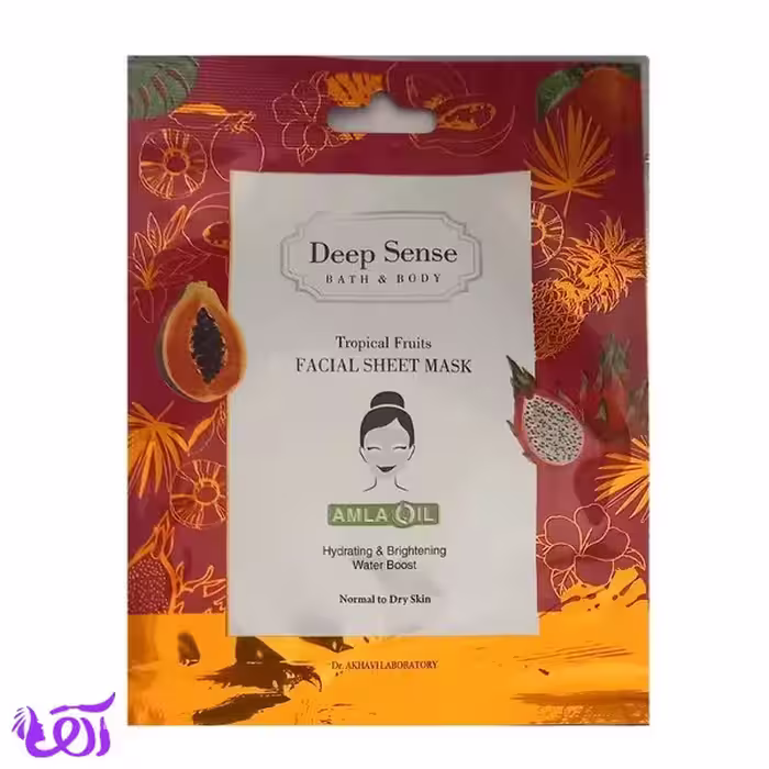 ماسک صورت دیپ سنس مدل Tropical Fruits وزن 12 گرم