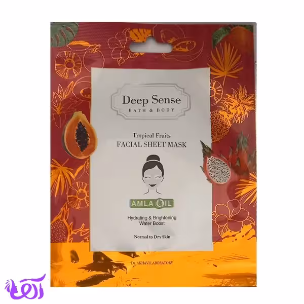 ماسک صورت دیپ سنس مدل Tropical Fruits وزن 12 گرم