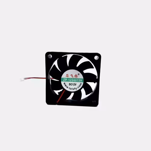 خرید و قیمت فن 12V ساده سایز 6*6 با ضخامت 1.5 سانت