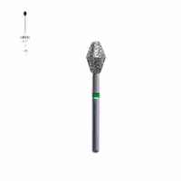 فرز بشکه ای الماسی توربین تیزکاوان | BARREL DIAMOND BUR Teeskavan