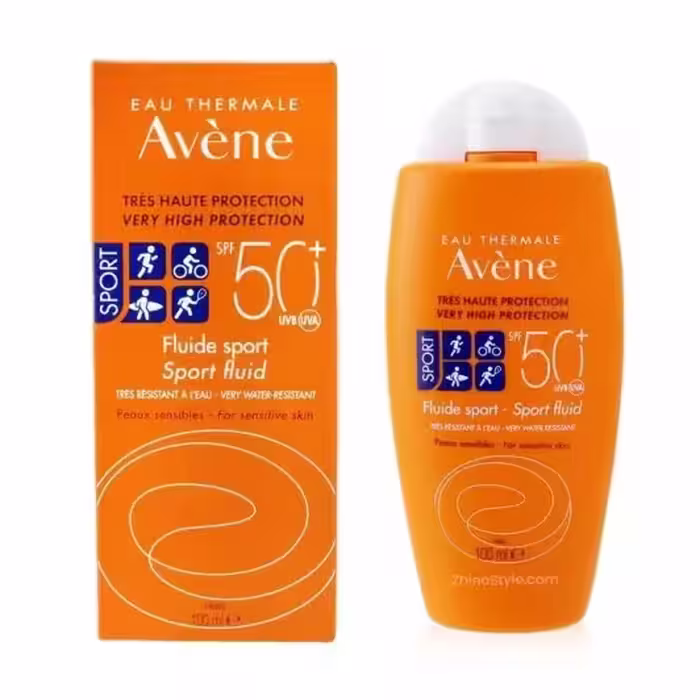 ضد آفتاب اون مدل SPF 50 فلوئید اسپورت ورزشی حجم 100 میلی لیتر