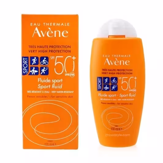 ضد آفتاب اون مدل SPF 50 فلوئید اسپورت ورزشی حجم 100 میلی لیتر