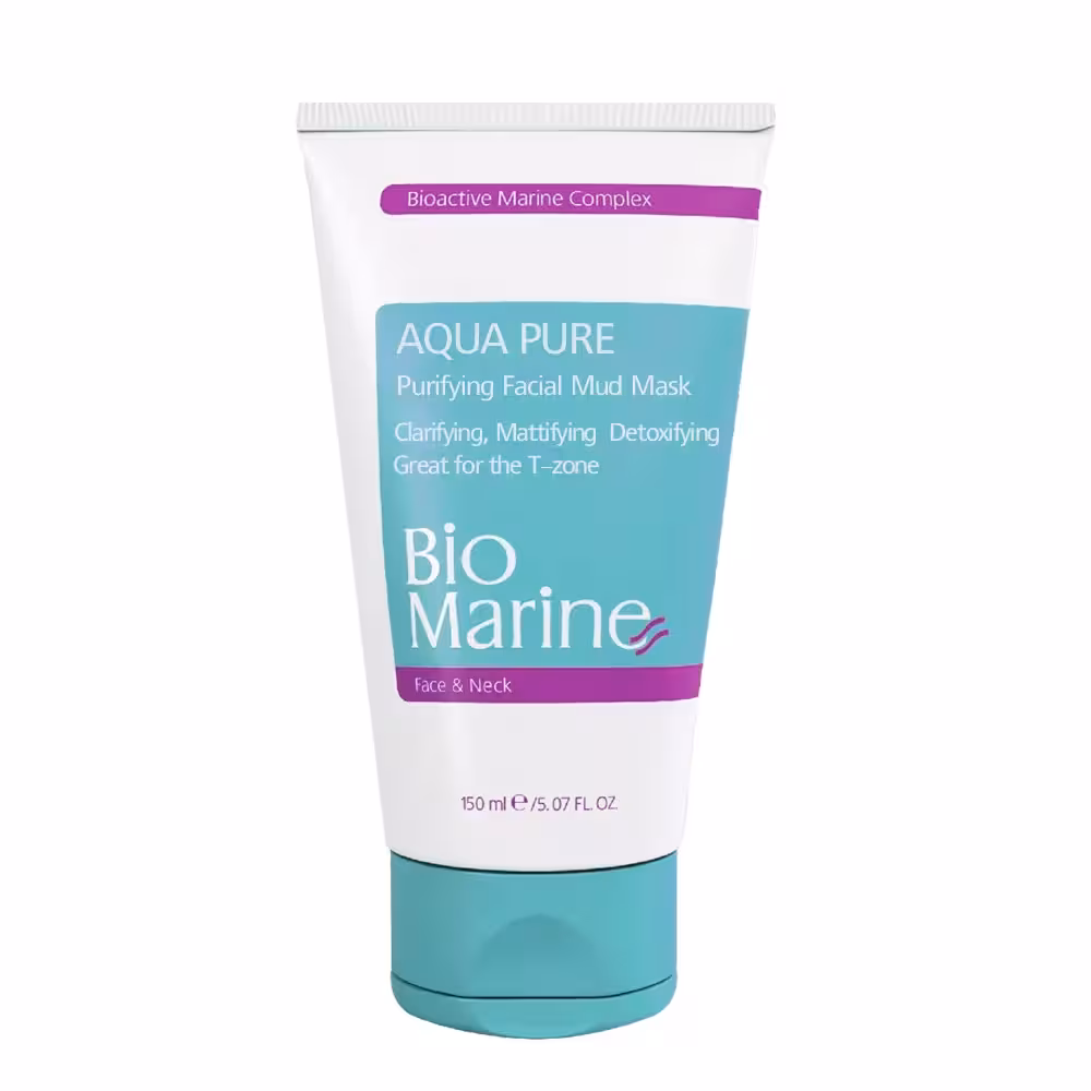 ماسک کائولن بایومارین برای صورت (سالنی)150 میل  PURIFYING FACIL MUD-MASK BIOMARINE