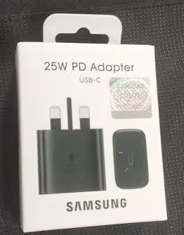 آداپتور سه پین اورجینال SAMSUNG 25W