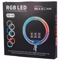 رینگ لایت “RGB LED 3D-45 17