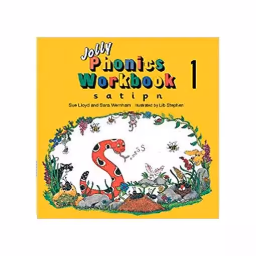 جولی فونیکس ورک بوک 1 | کتاب انگلیسی Jolly Phonics workbook 1