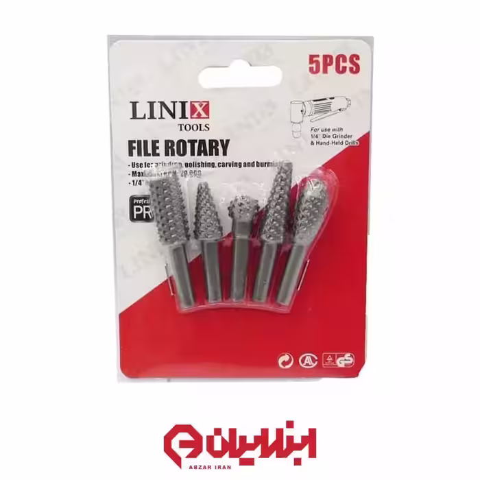 مجموعه 5 عددی فرز فرم چوبساب برند LINIX