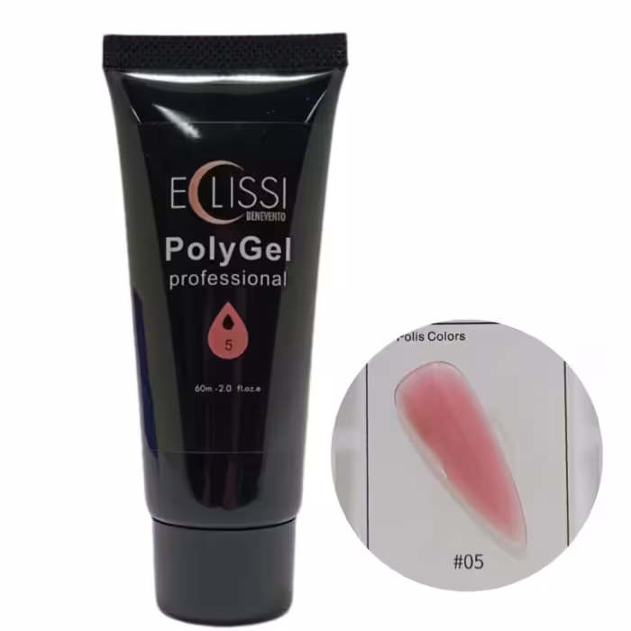 پلی ژل اکلیسی شماره 5 ECLISSI COVER PEACH