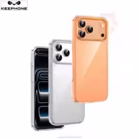 قاب محافظ کی فون Keephone Hybrid Clear Case | iphone 17 Pro Max