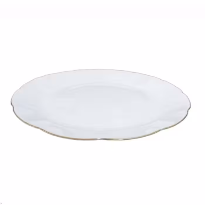 برنج خوری چینی مقصود طرح نیلوفری خط طلا کد26