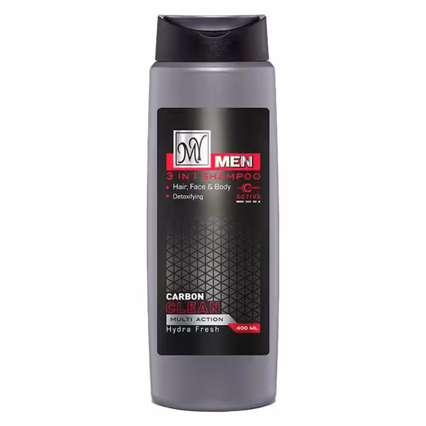 شامپو سر، صورت و بدن آقایان مای مدل Carbon Clean حجم 400 میلی لیتر