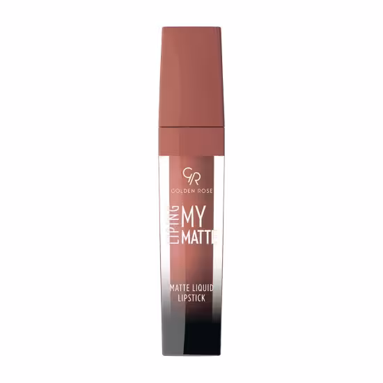 رژ لب مایع و مات گلدن رز Golden rose مدل Liping My Matte شماره 25