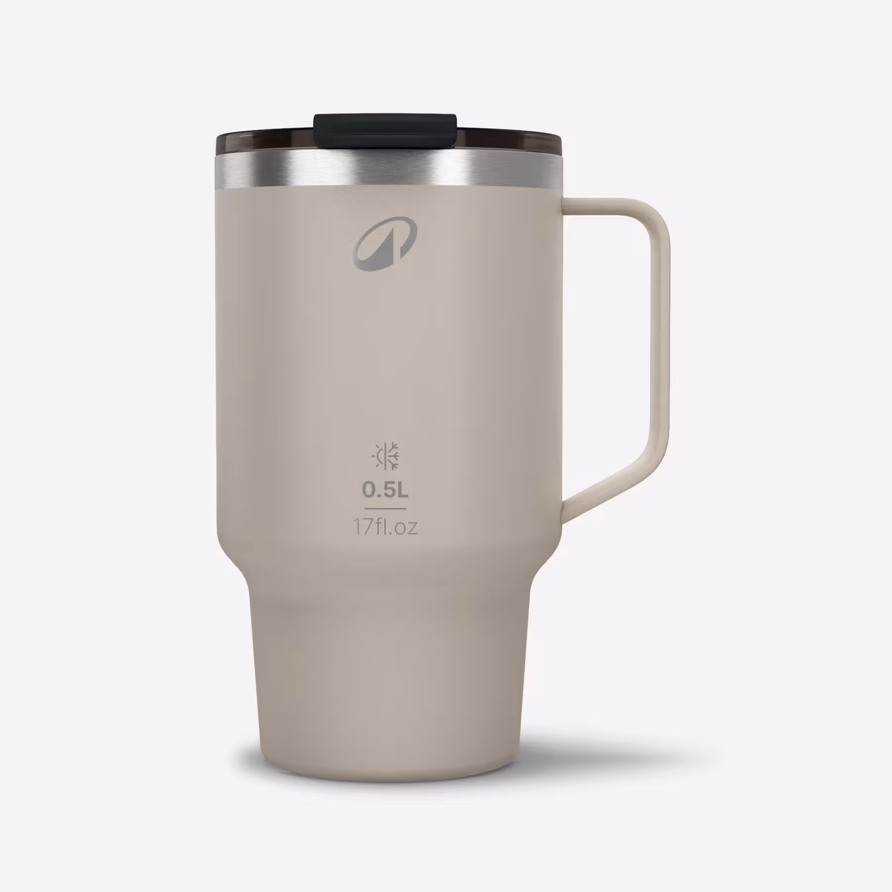 ماگ کچوا 0.5 لیتر استیل Quechua Stainless Steel Thermos Cup – Beige – 0.5 L