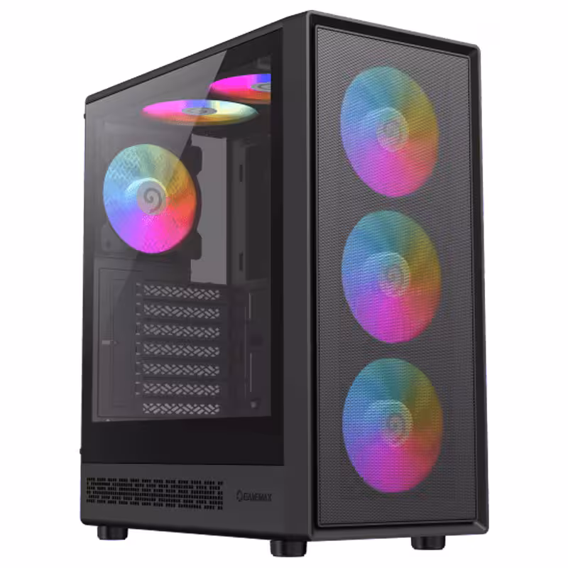 کیس کامپیوتر گیم مکس مدل Storm 2 Black