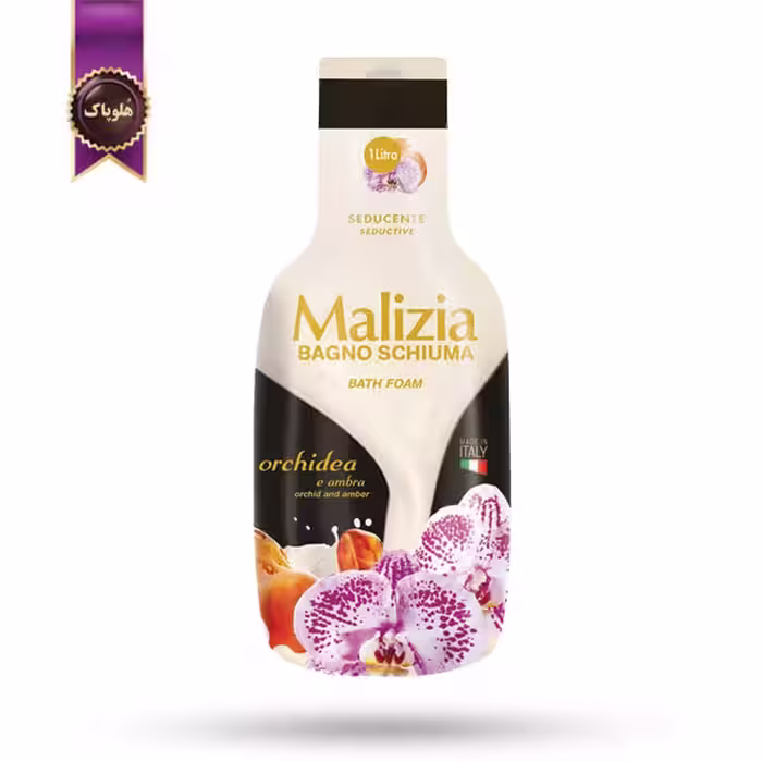 شامپو بدن مالیزیا Malizia مدل ارکیده و کهربا Orchid and Amber حجم 1000 میلی لیتر   (اورجینال)