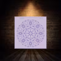 شابلون استنسیل ابعاد 44*40 کد ZX 30