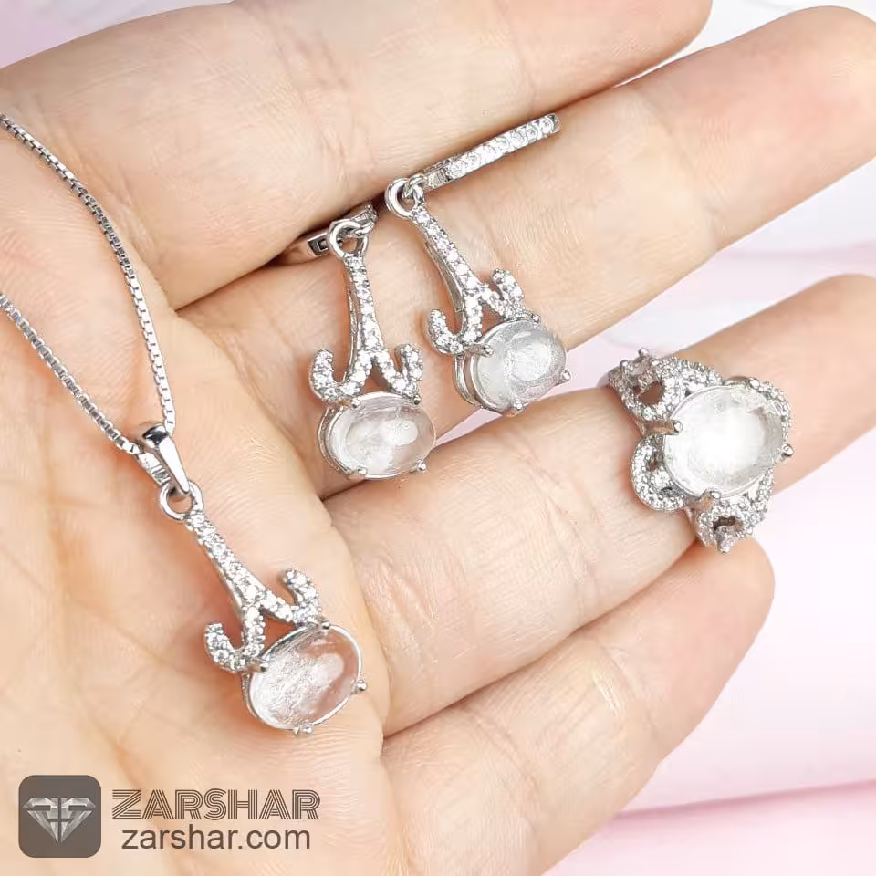 نیم ست نقره زنانه در نجف