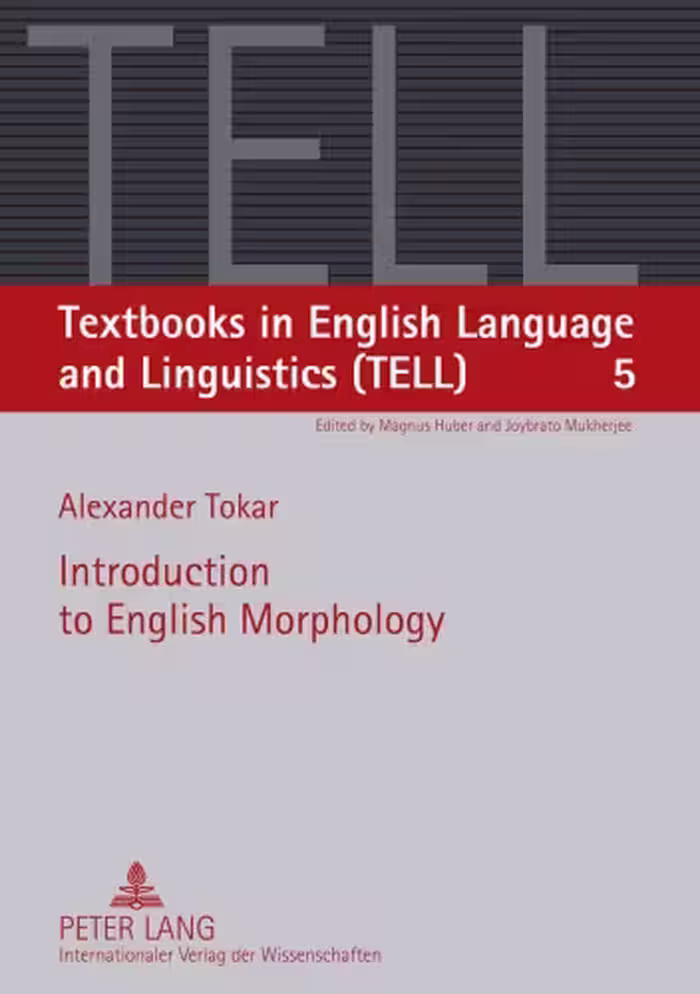 خرید و دانلود نسخه کامل کتاب Introduction to English Morphology