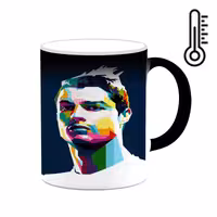 ماگ حرارتی چیتوکالا طرح Ronaldo رونالدو مدل mgh43173