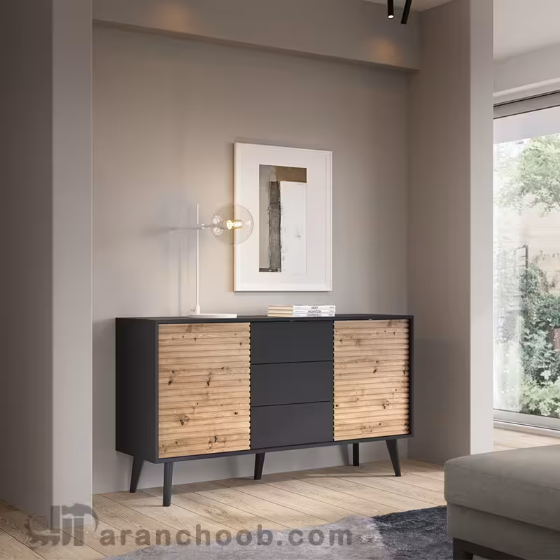 میز کنسول چوبی