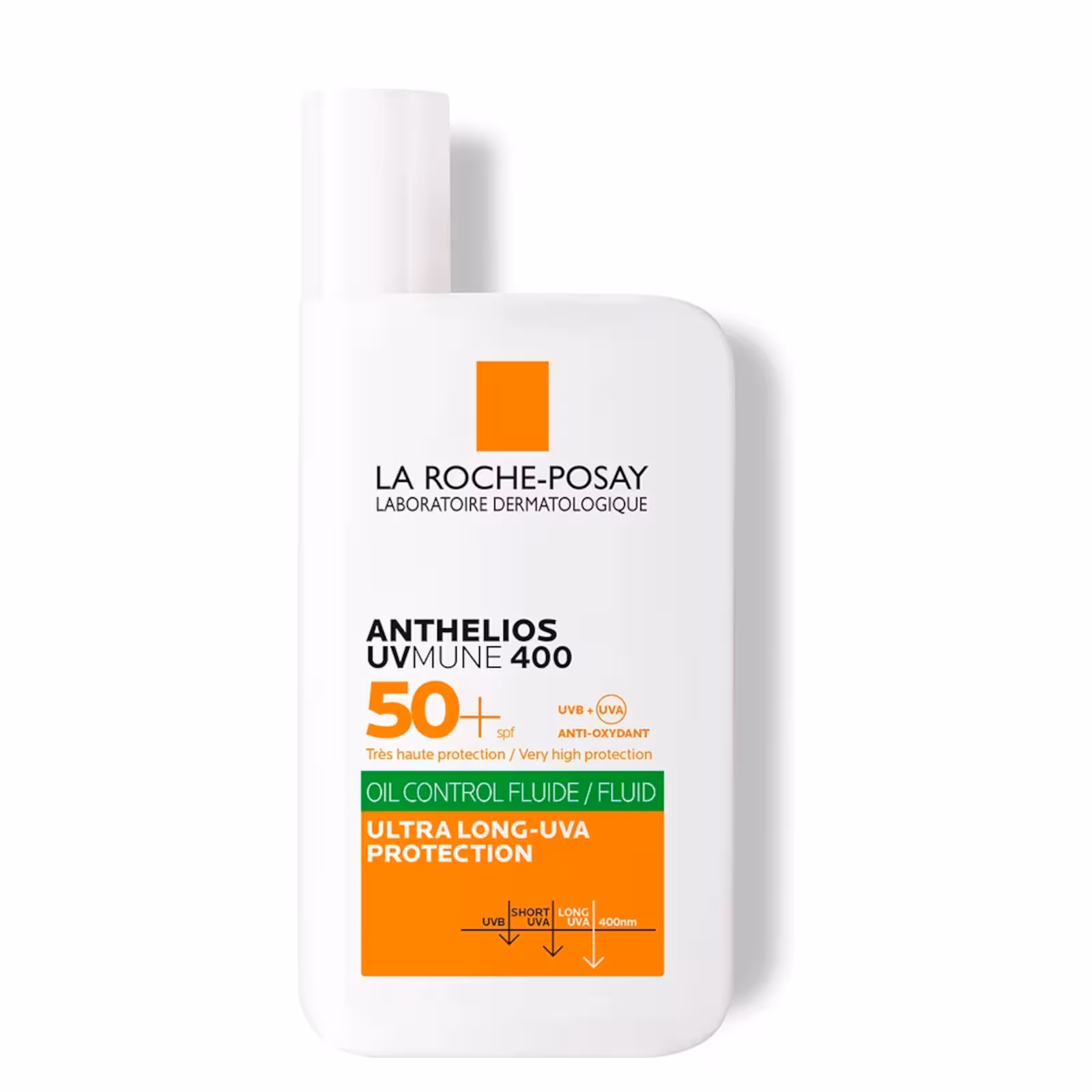 ضدآفتاب پوست چرب فلوئیدی لاروش پوزای ( LA ROCHE-POSAY – Anthelios UVMune 400 Oil Control Fluid  )