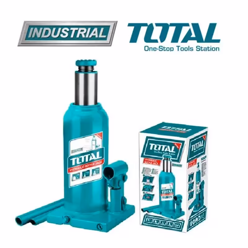 جک روغنی هیدرولیک 4 تن صنعتی توتال مدل THT109042