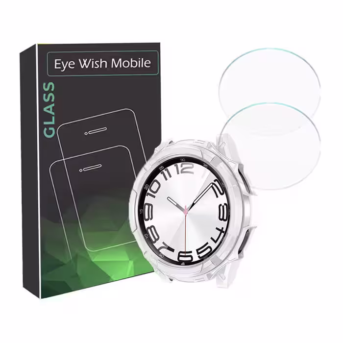 محافظ صفحه نمایش آی ویش مدل SH مناسب برای ساعت هوشمند سامسونگ GALAXY WATCH 6 40 MM بسته دو عددی