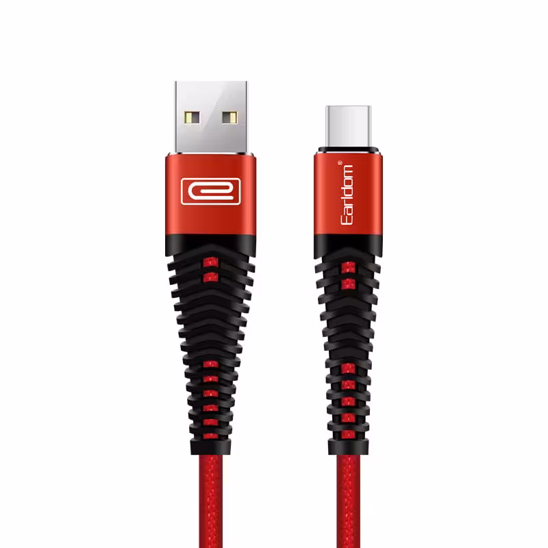 کابل شارژ تایپ سی ارلدام مدل Earldom EC-060c