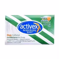 صابون آنتی باکتریال بدن اکتیوکس مدل Duo Natural وزن 70 گرم بسته 6 عددی
