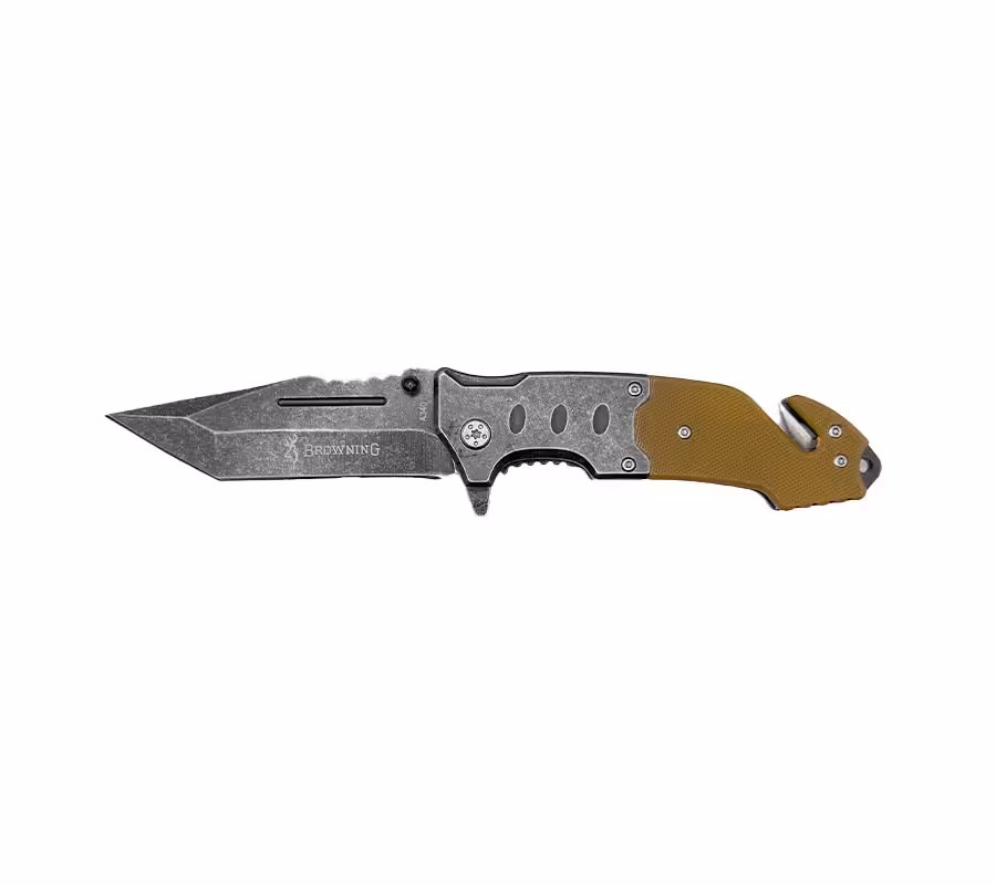 چاقو شکاری تاشو برونینگ browning a340 knife