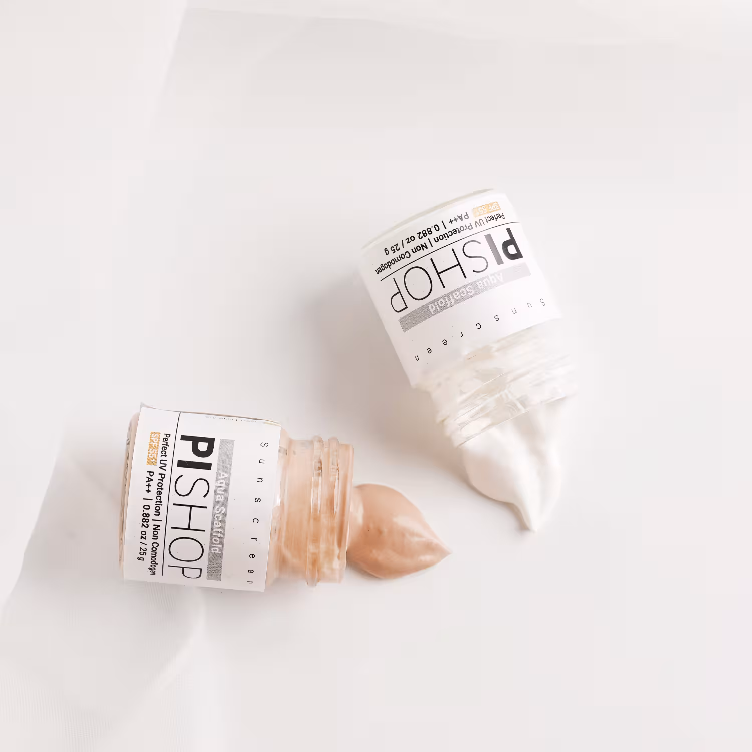 کرم ضدآفتاب spf 50 بی رنگ پی شاپ مناسب پوست خشک 50 میل