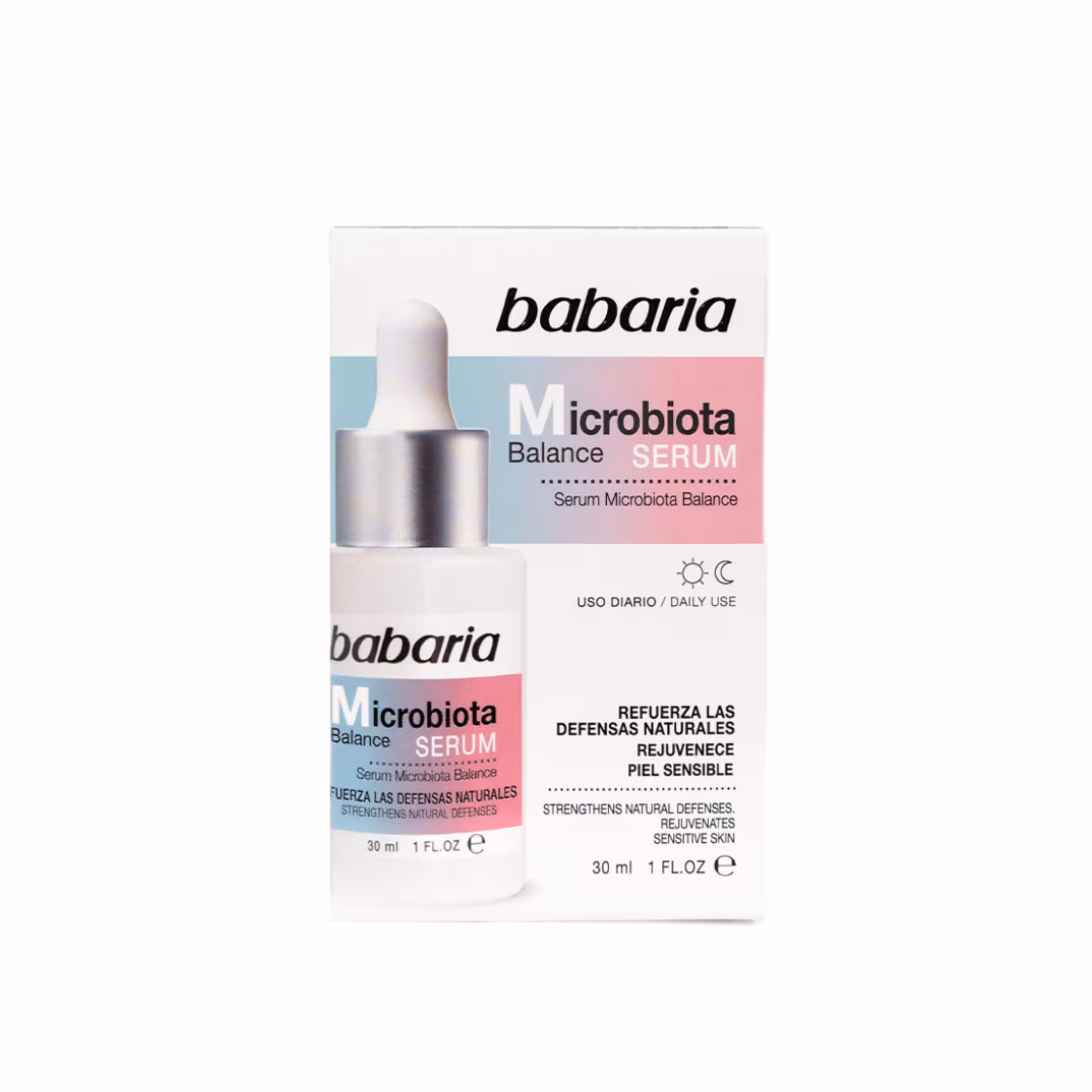 سرم احیا کننده صورت باباریا حاوی میکروبیوتا حجم 30 میل