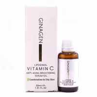 ژل روشن کننده ویتامین سی ژیناژن پوست چرب و مختلط 30ml