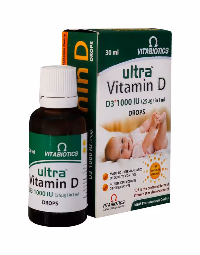 قطره اولترا ویتامین د ویتابیوتیکس 30 میلی لیتر