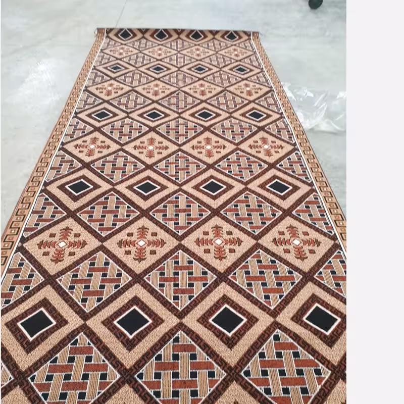 کناره گلیم ماشینی کاشان طرح حصیری سایز2در1،5متر(هزینه ارسال باخریداروپس کرایه میباشد)