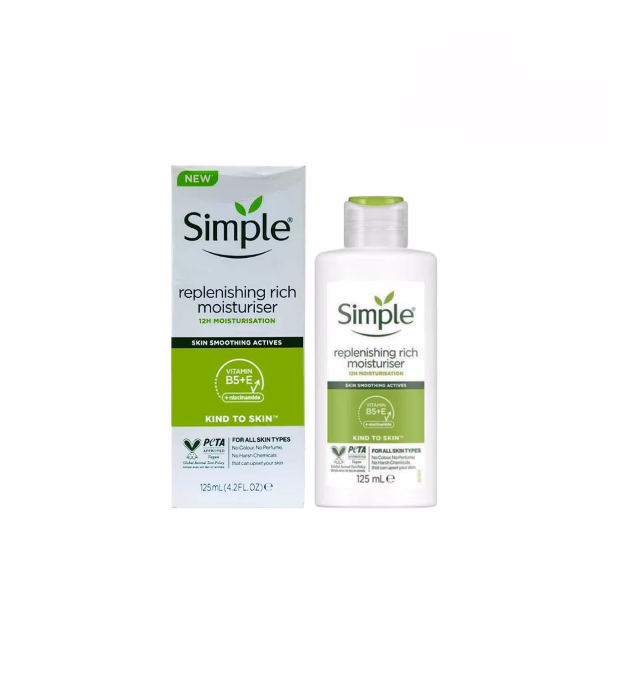 کرم آبرسان و مرطوب کننده مدل rich حجم 125 میل سیمپل